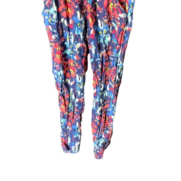 Children's Place Girls Multicolor Abstract Print Jogger Pants 5/6 Elastic Waist - Picture 4 of 6